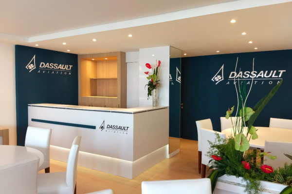 Custom built – Dassault chalet at Wings India Hyderabad for Decoral